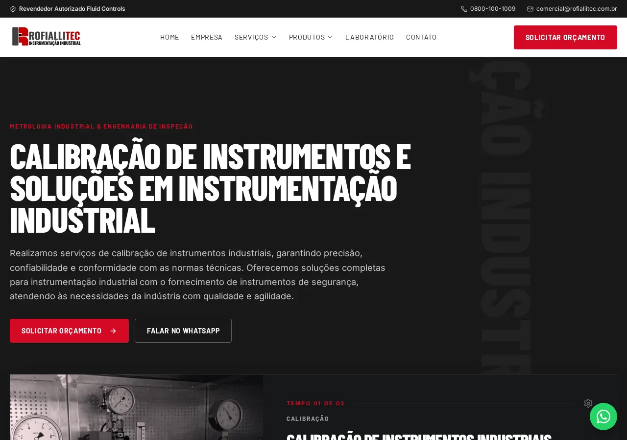 Site desenvolvido para Rofiallitec